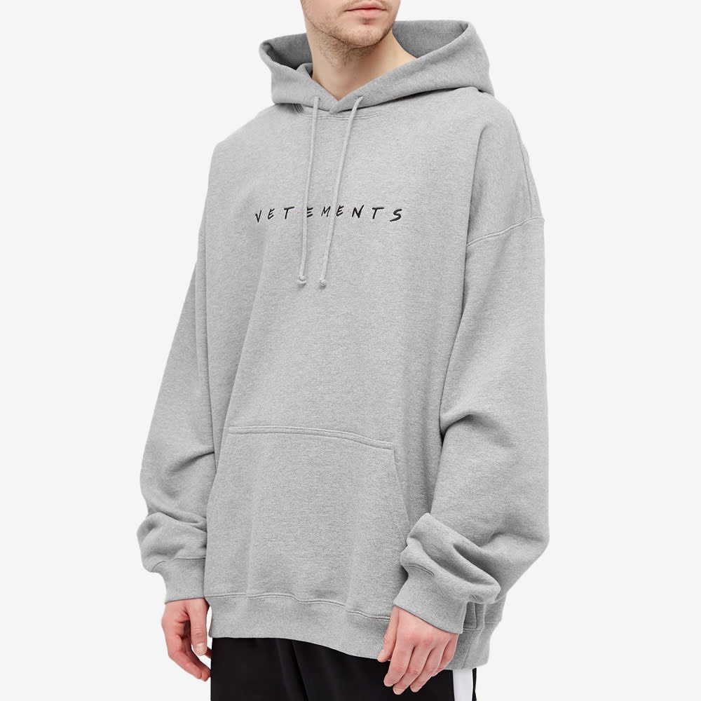 Vetements Oversize Friendly Logo Hoody - 4