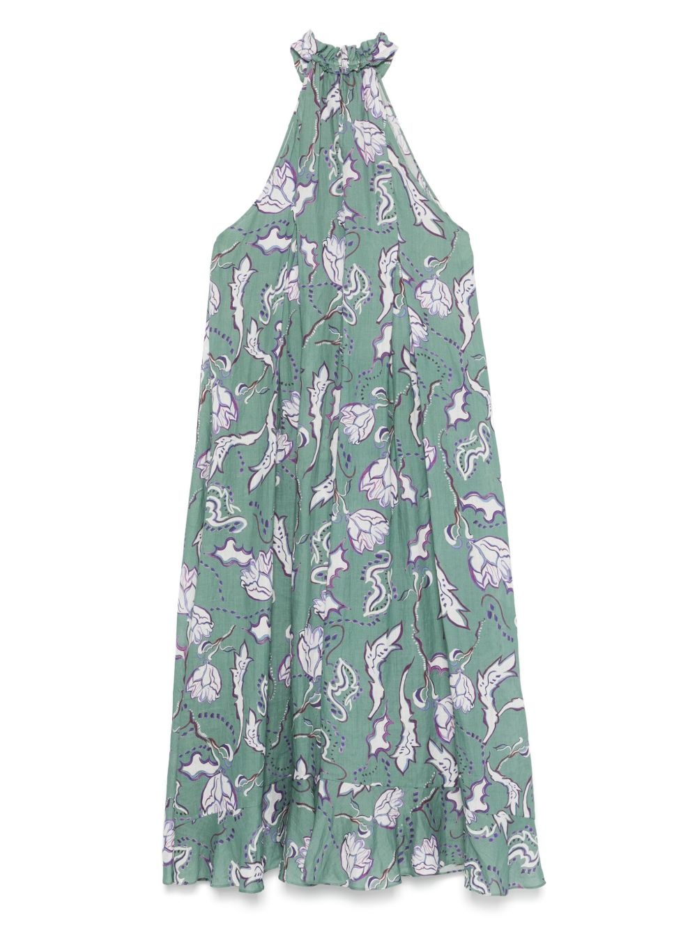 floral-print maxi dress - 2