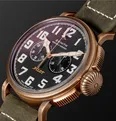 Pilot Type 20 Extra Special Automatic Chronograph 45mm Bronze and Nubuck Watch, Ref. No. 29.2430.406 - 13