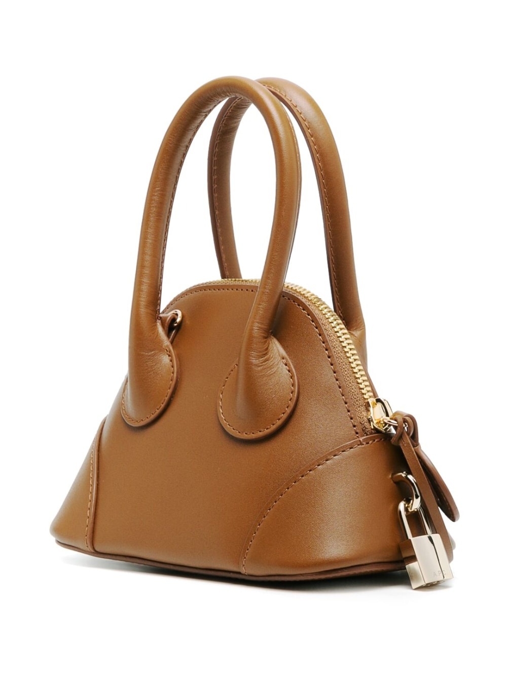 mini Emma leather tote bag - 4