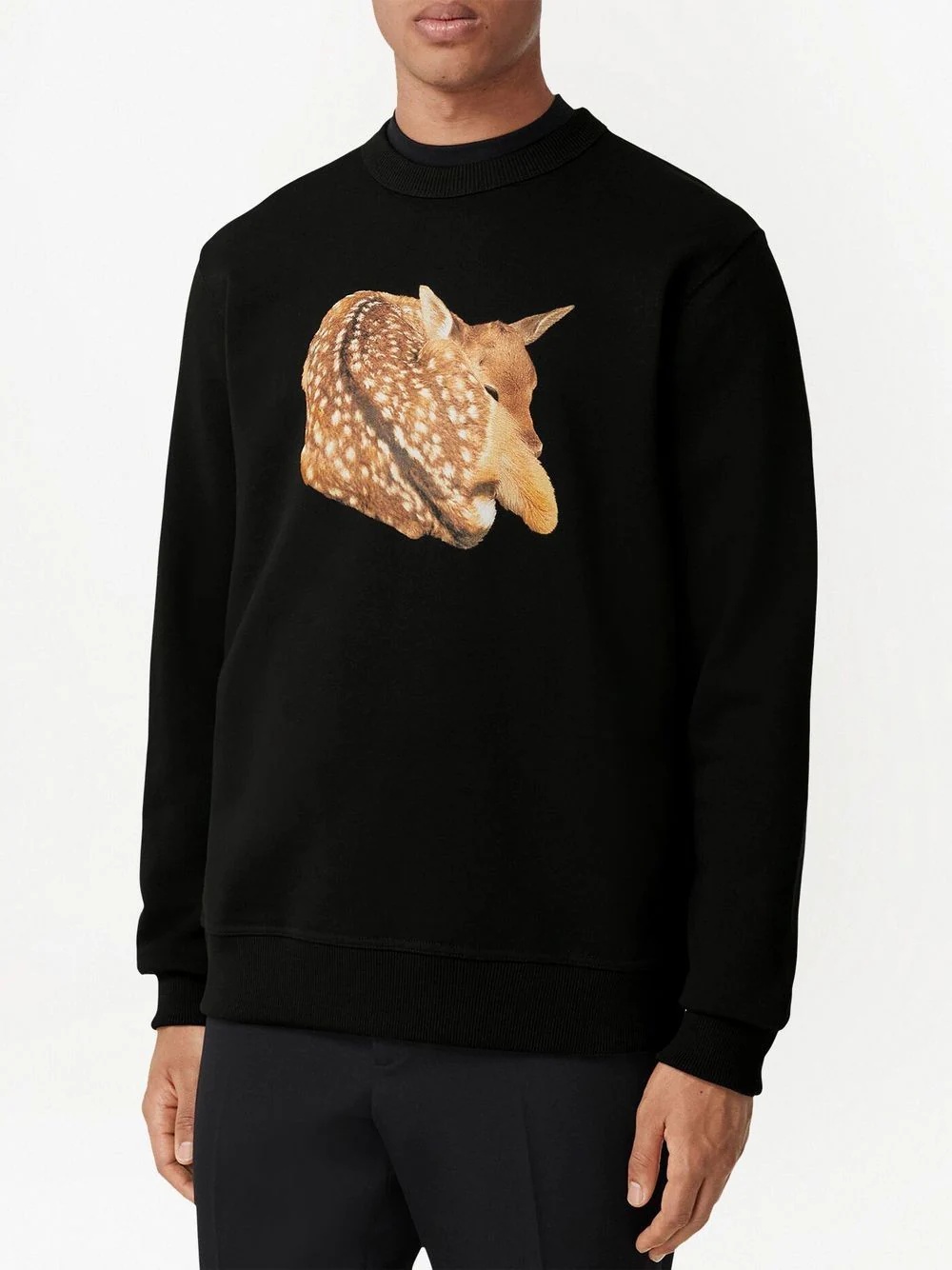 graphic-print long-sleeve sweatshirt - 3