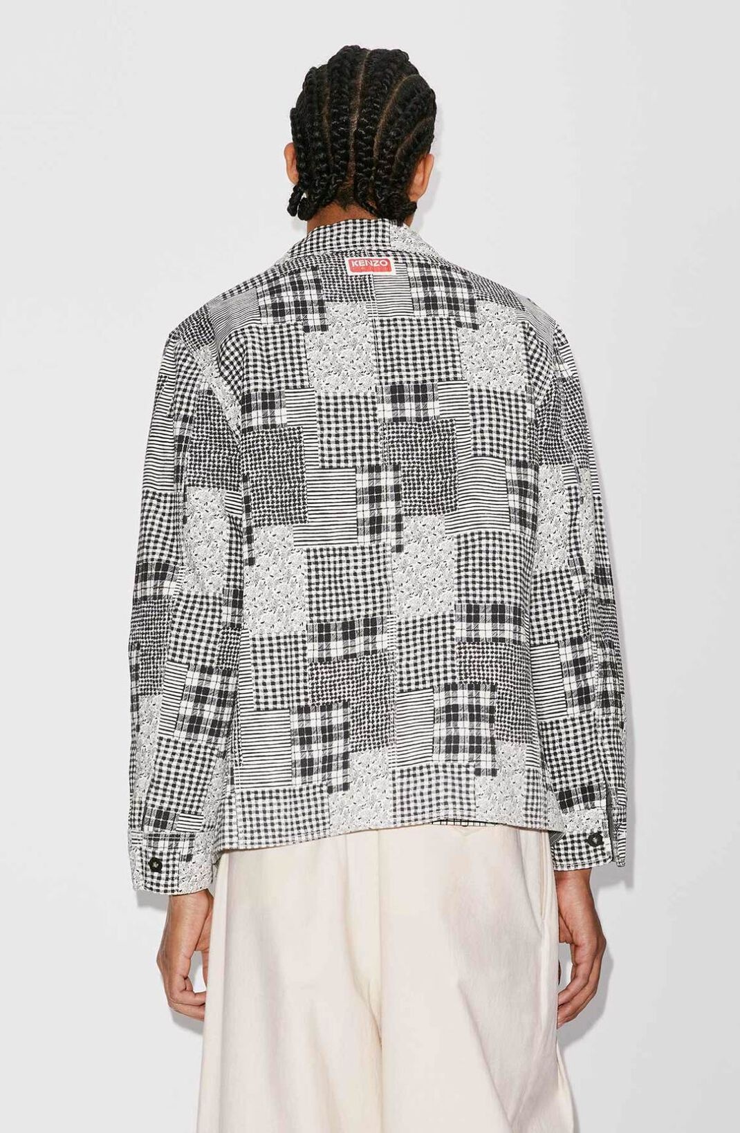 'Patchwork' workwear jacket - 5