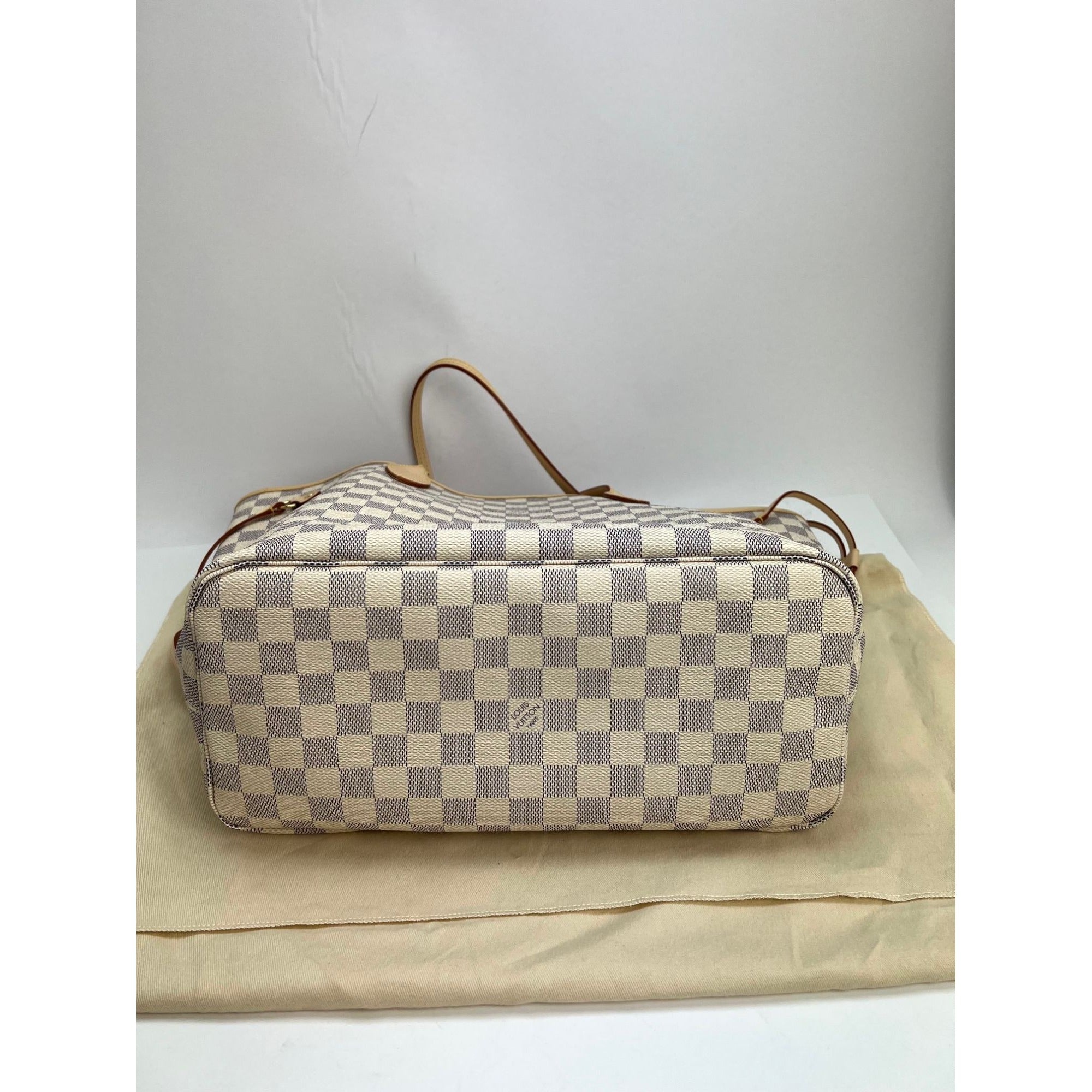 NEW - LV Damier Azur Felicie Pochette (NFC)_Louis