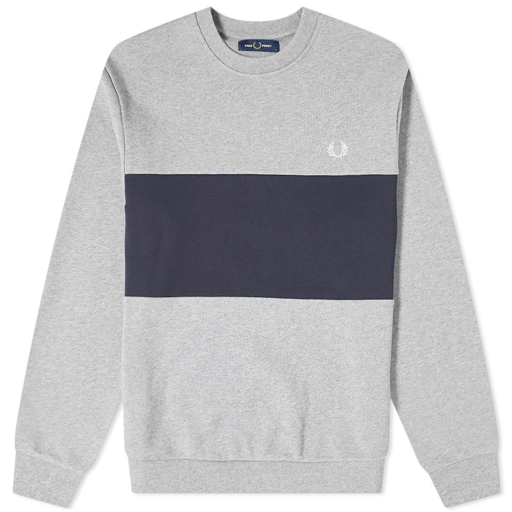 Fred Perry Authentic Colour Block Sweat - 1