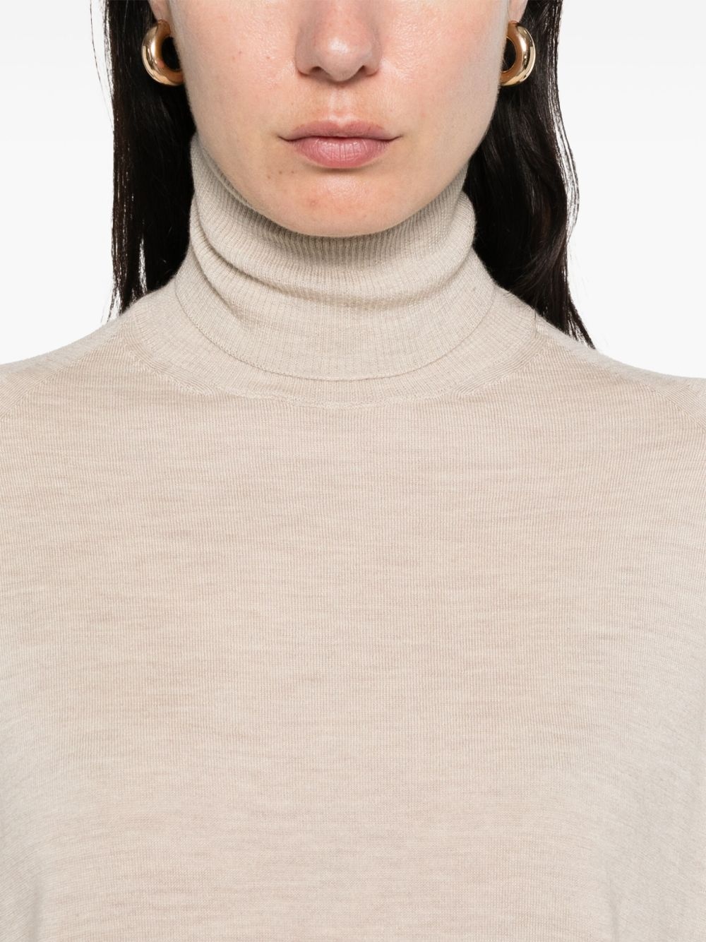 cashmere mini dress - 5
