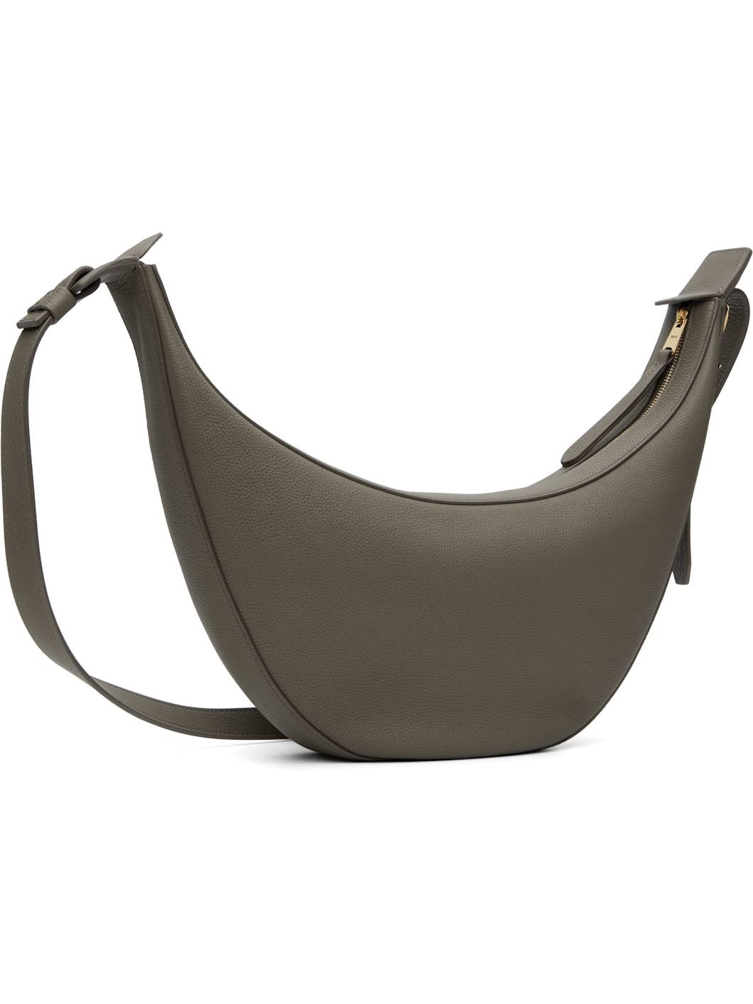 Taupe Small Augustina Crossbody Bag - 3