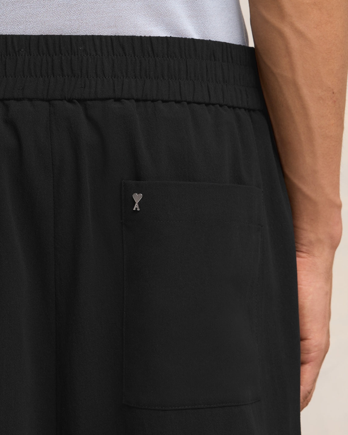 ELASTICATED WAIST BERMUDA SHORTS - 5