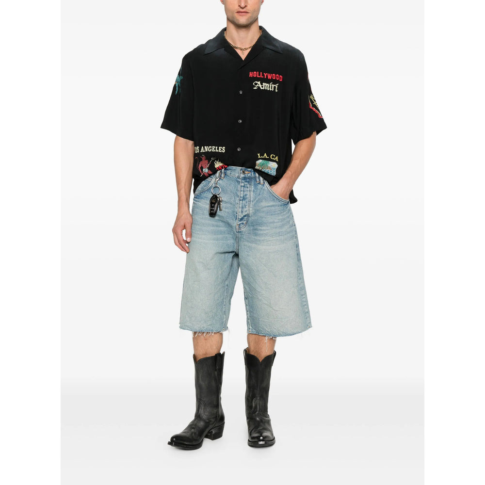 Amiri Black Shirts Men - 5