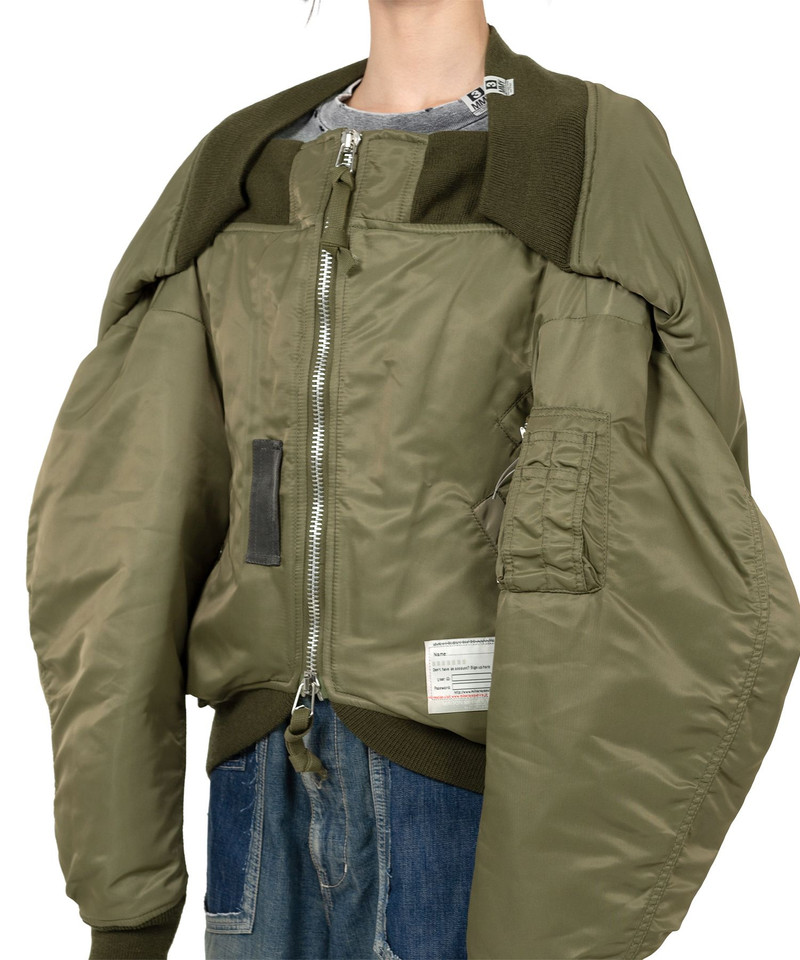 Reversed Front Flight Jacket 14
