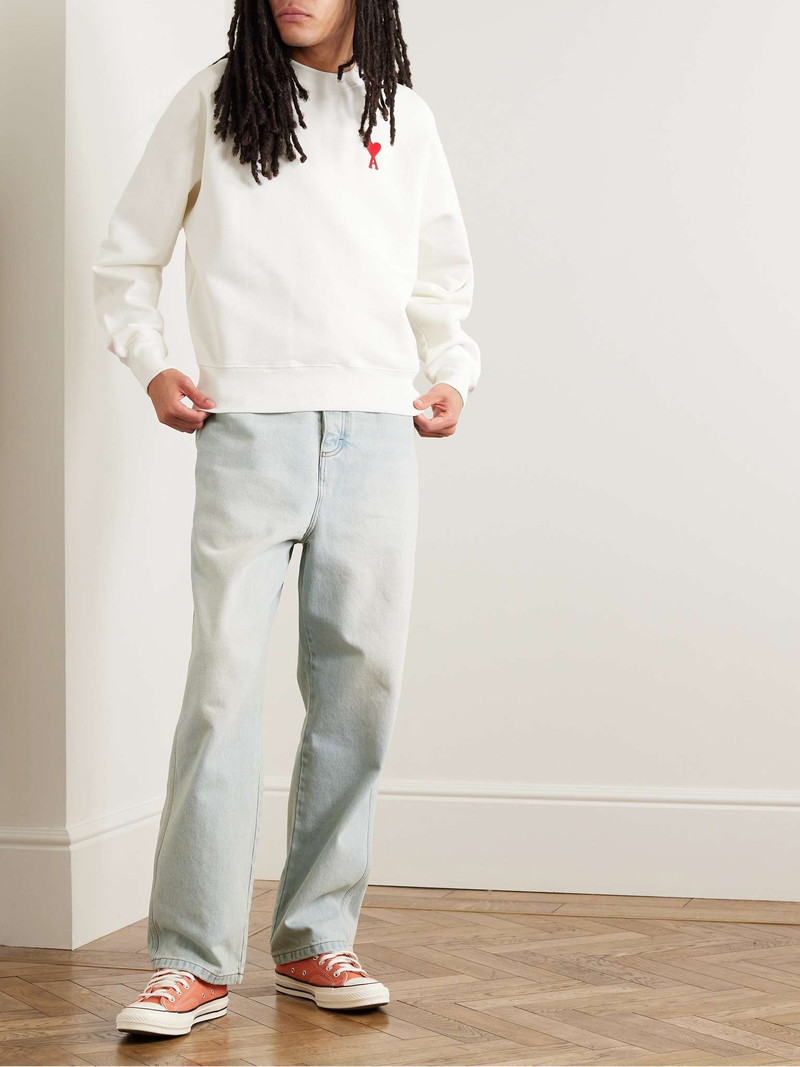 Logo-Embroidered Cotton-Jersey Sweatshirt 2