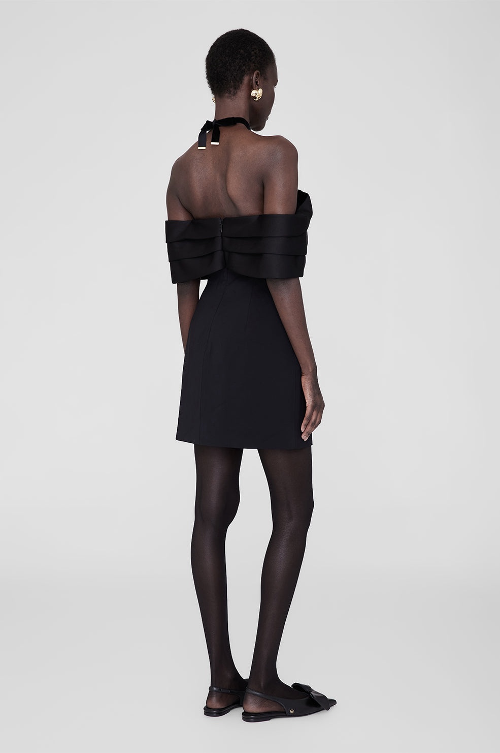 Fleur Dress - Black - 3