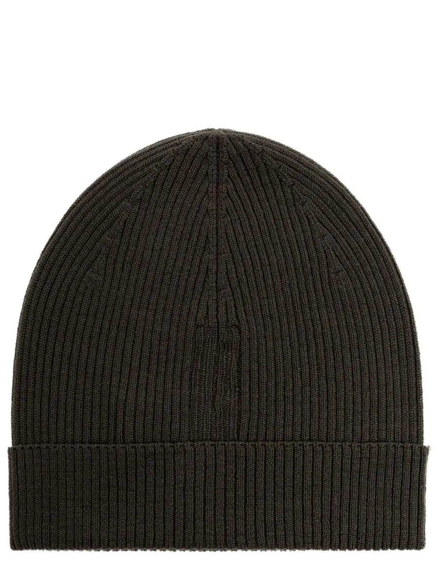 Rick Owens Men Wool Beanie Hat - 1