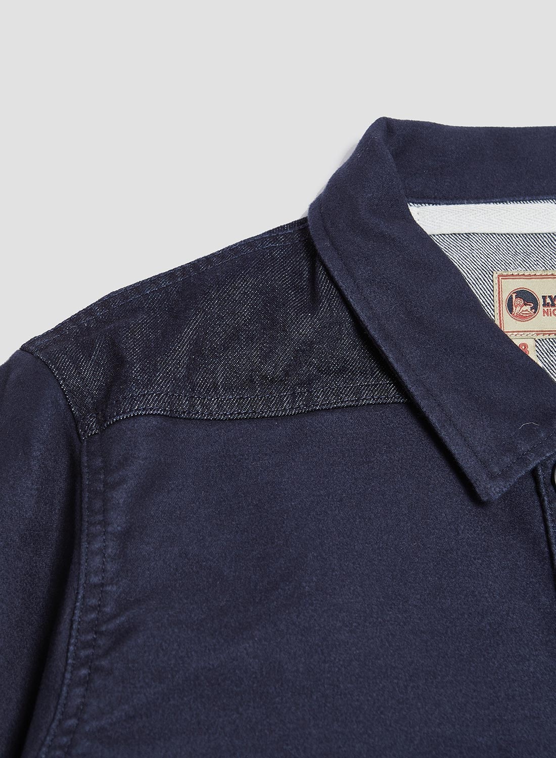 Engineer Jacket in Black Navy - 4