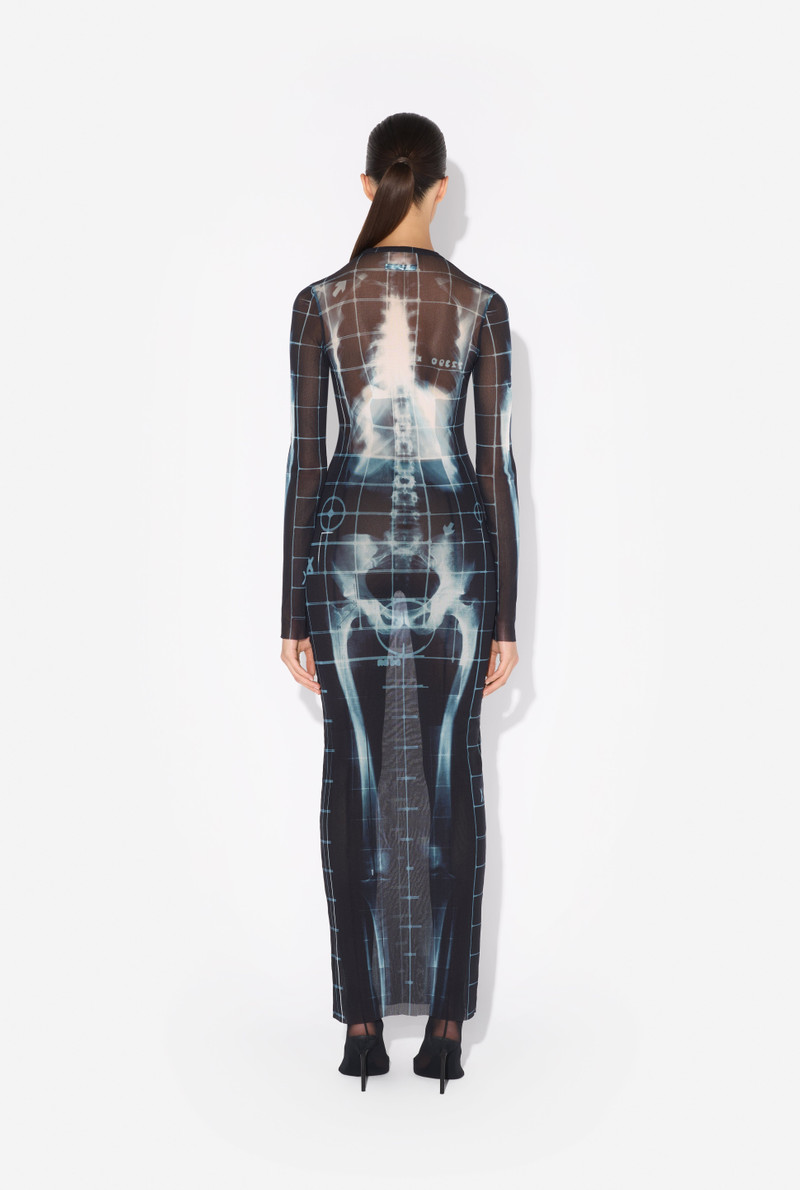 Jean Paul Gaultier THE LONG BLACK SQUELETOR DRESS outlook