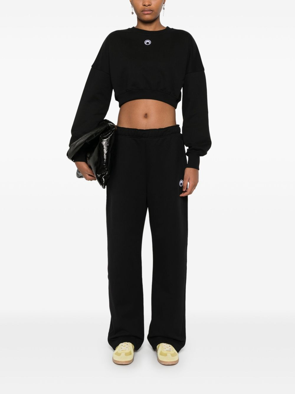 MARINE SERRE Cropped Sweatshirt - 5
