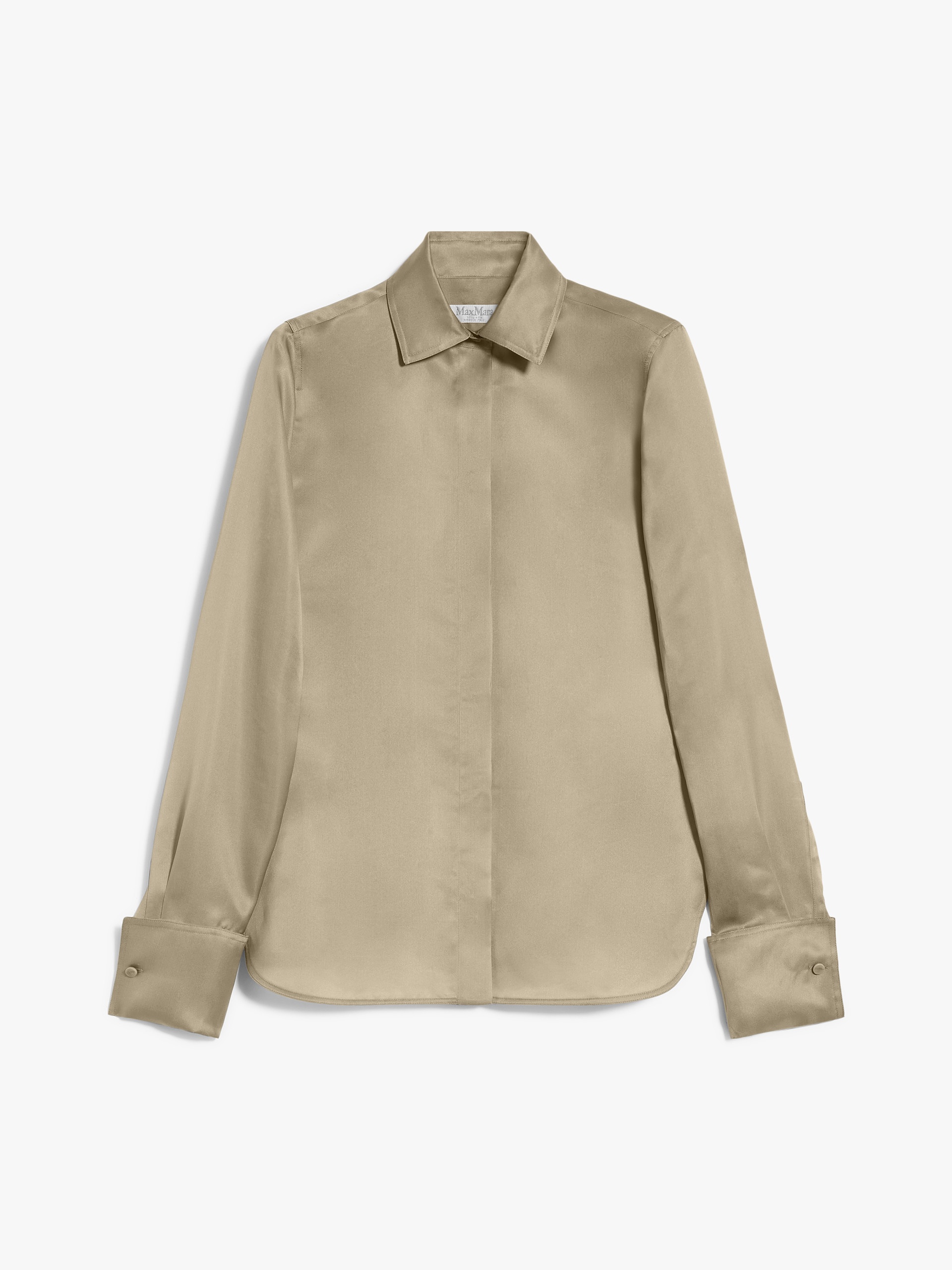 Max Mara NOLA Silk organza shirt | REVERSIBLE