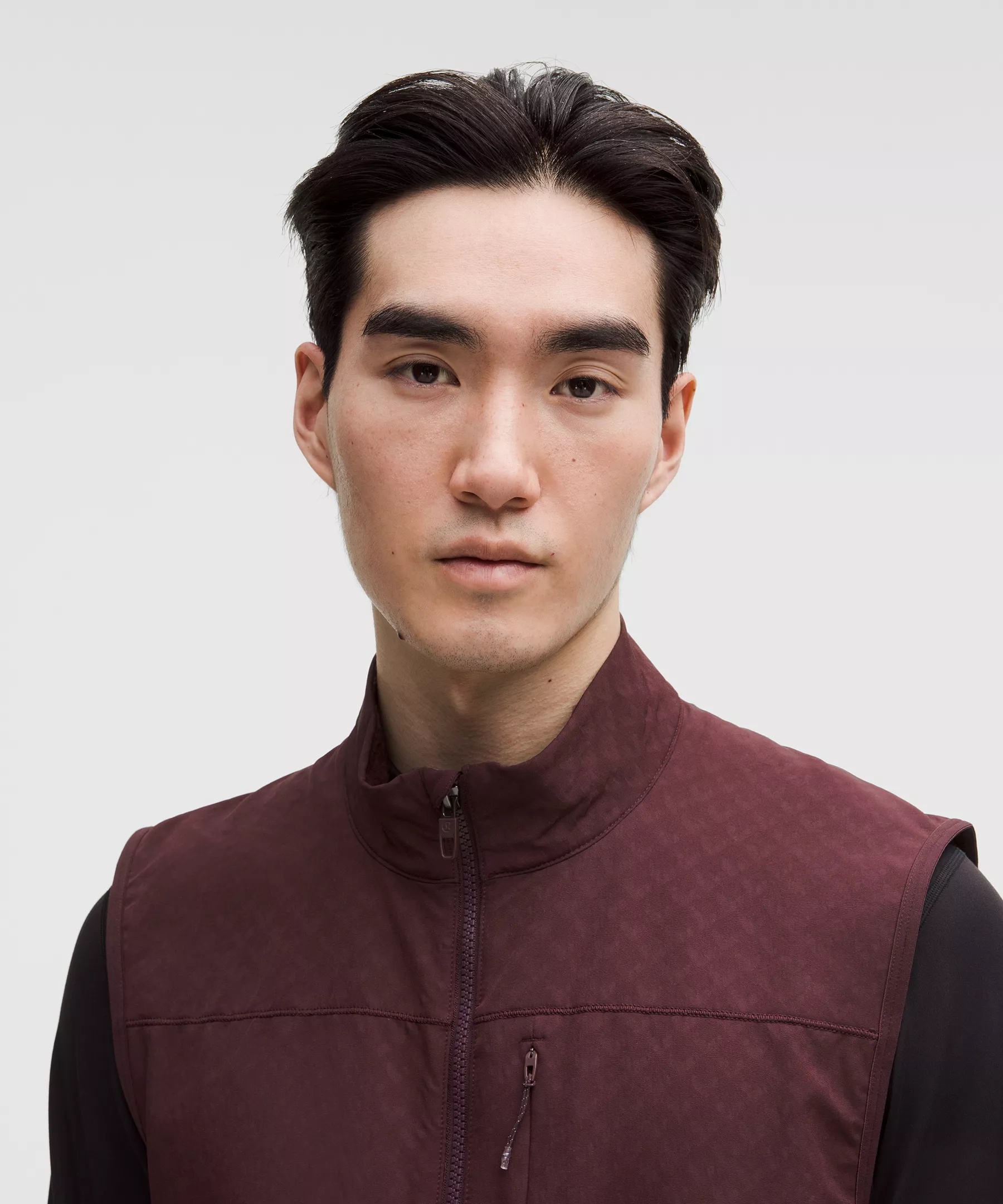 Water-Repellent Fleece Hiking Vest - 4