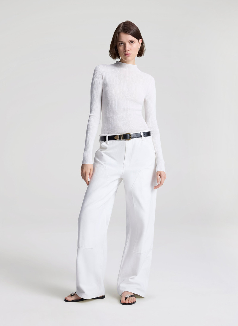 Hugh Fine Cotton Knit Top 6