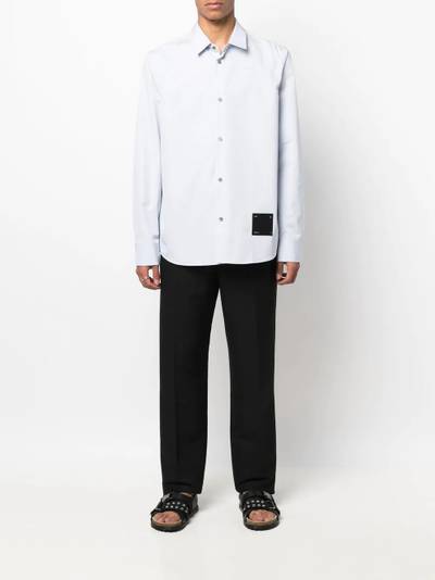 OAMC logo-patch long-sleeve shirt outlook