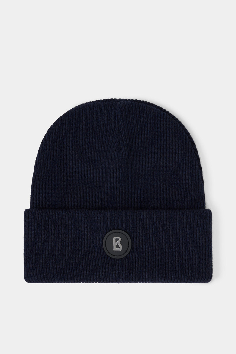 Gustav Beanie in Navy blue 1