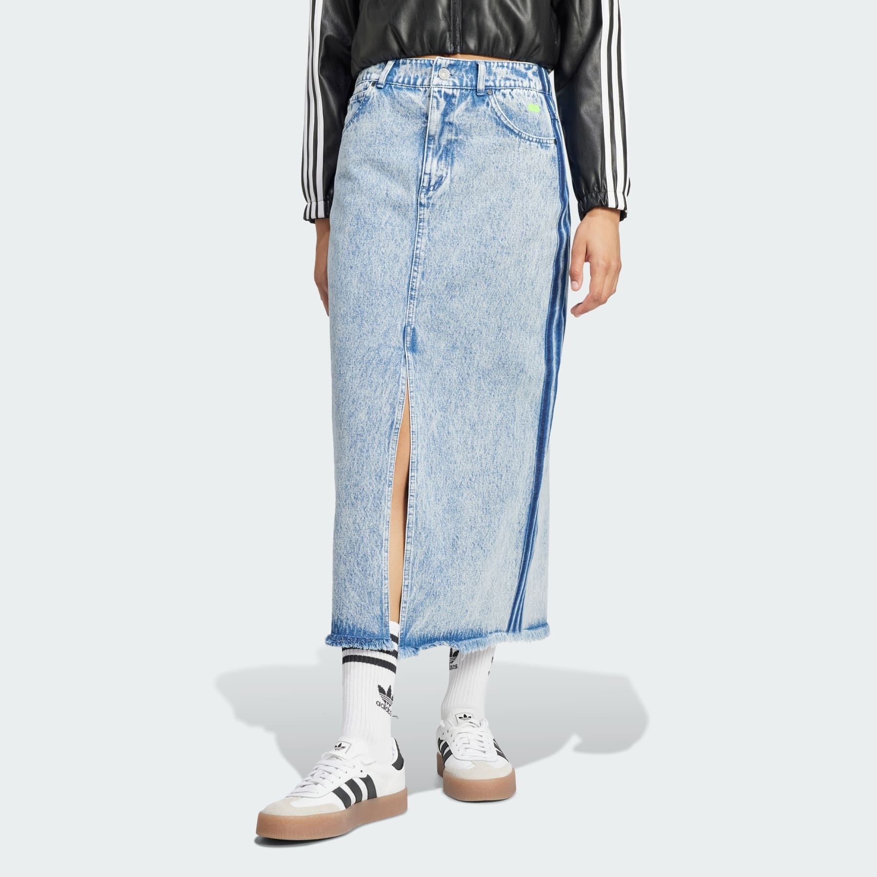 KSENIASCHNAIDER Denim Maxi Skirt - 2