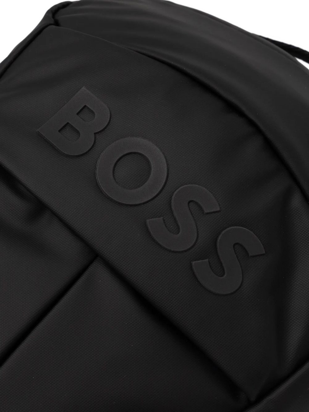 logo-appliqué single-strap backpack - 4