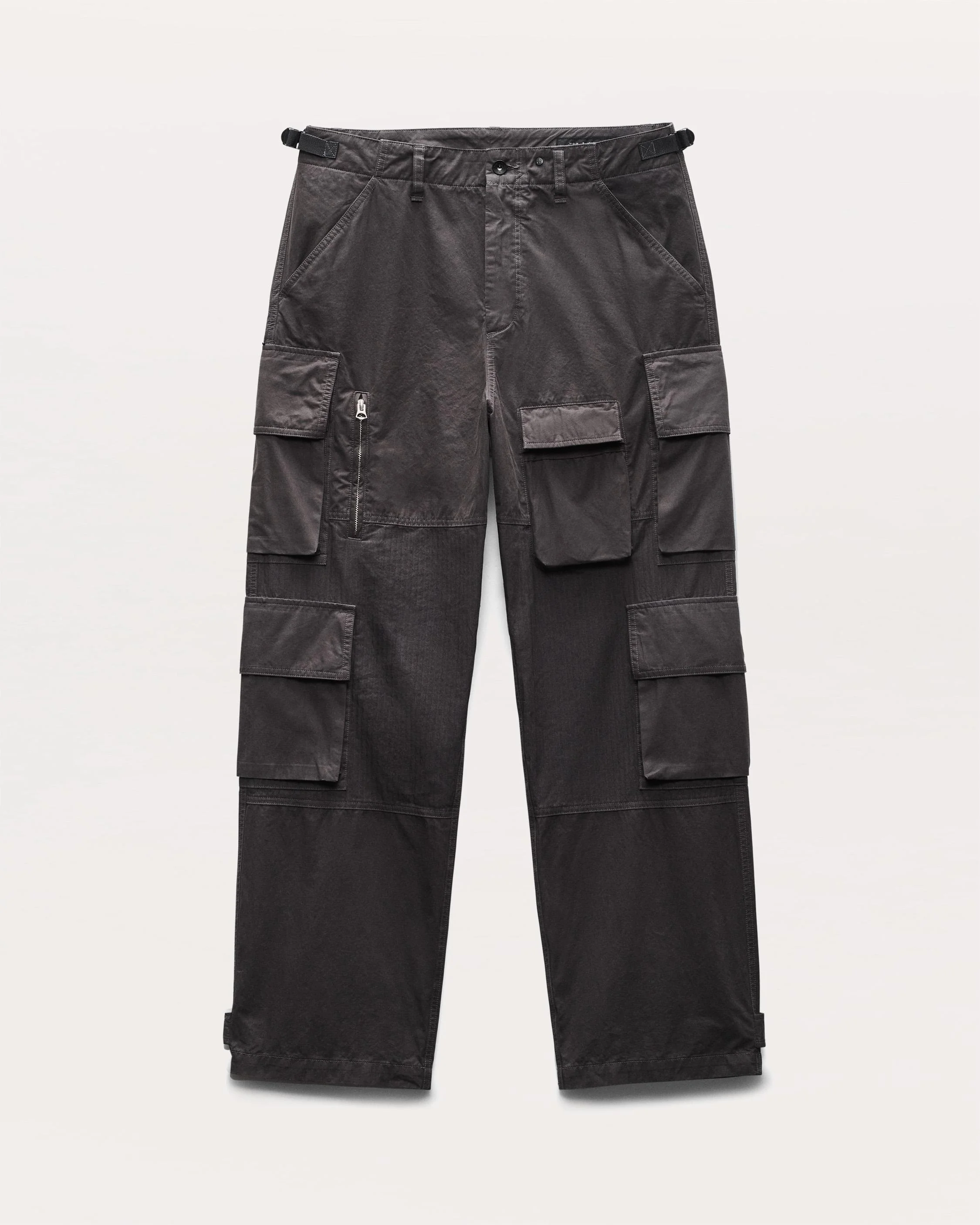 Union Relaxed Straight Cotton Cargo Pants - 1
