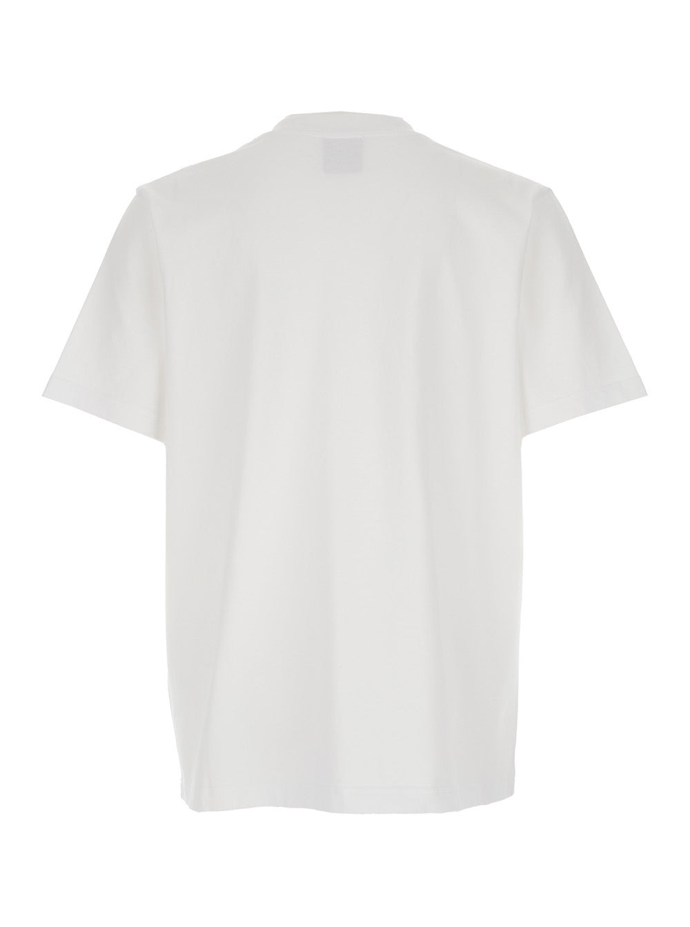 Casablanca Men White Crewneck T-Shirt With Logo On The Front In Cotton Man - 2