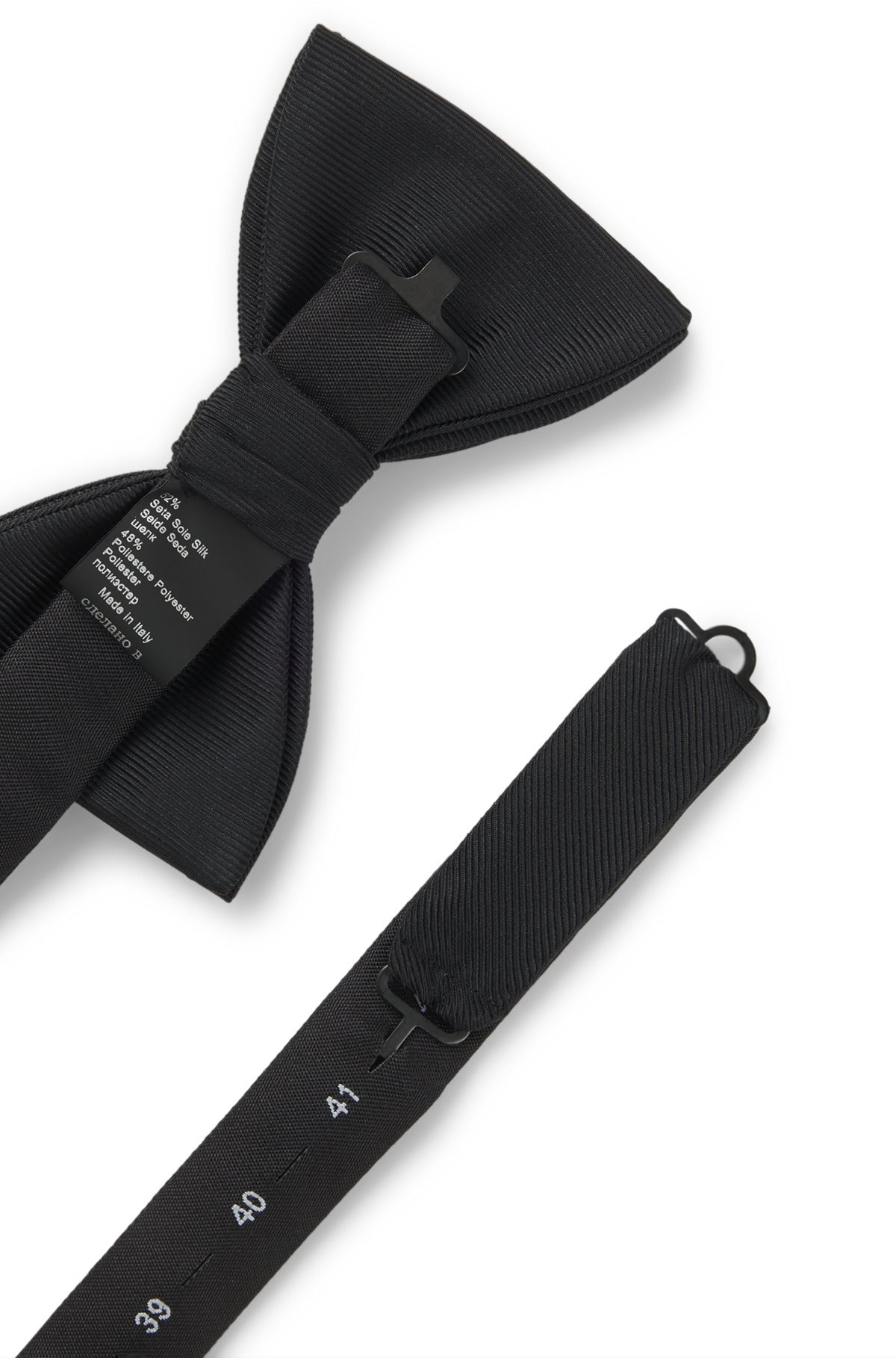 PRE-TIED BOW TIE IN A SILK BLEND - 5