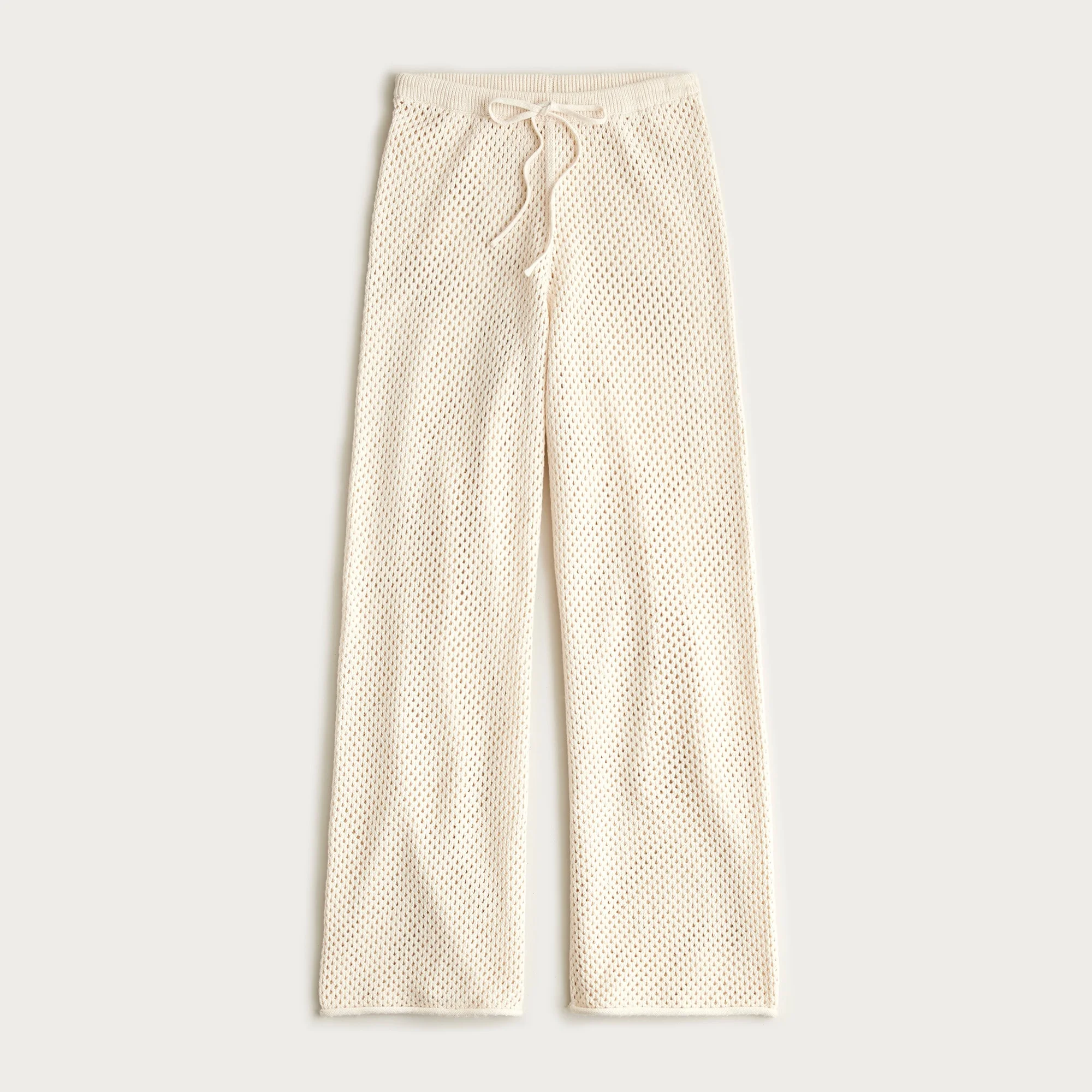 Crochet beach pant in cotton - 1