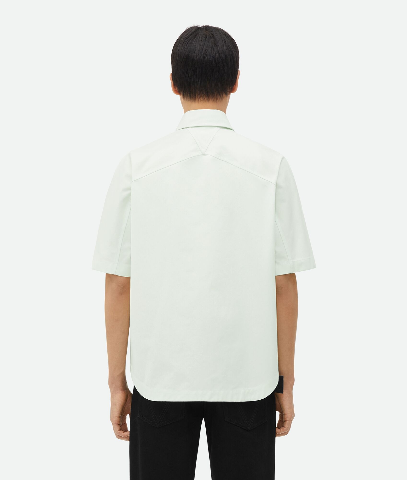 Relaxed Fit Short-Sleeved Cotton Shirt - 3