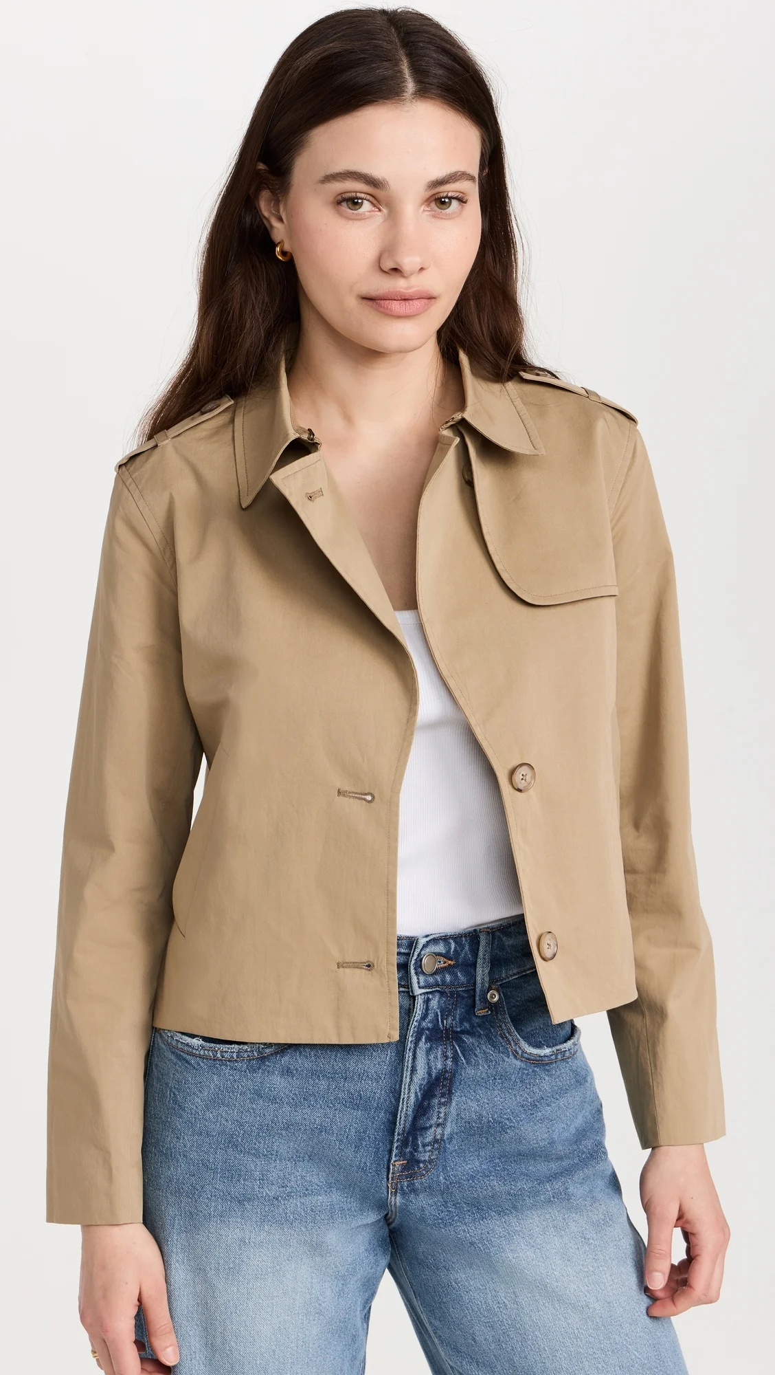Short Trench Jacket - 1