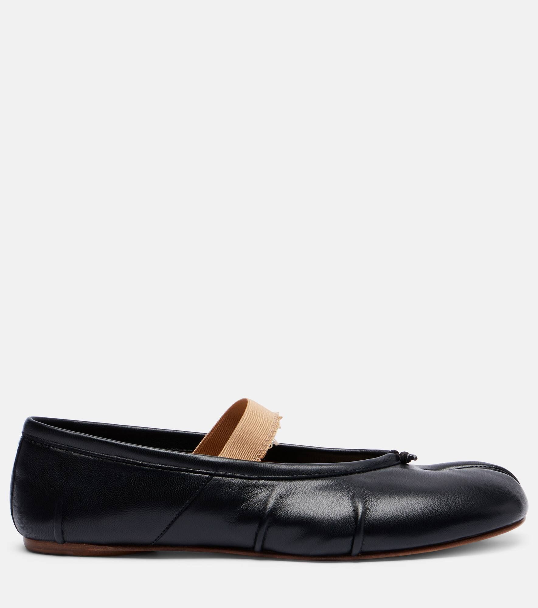 Tabi leather ballet flats - 4