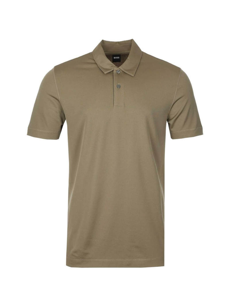 buttoned collar polo shirt 1
