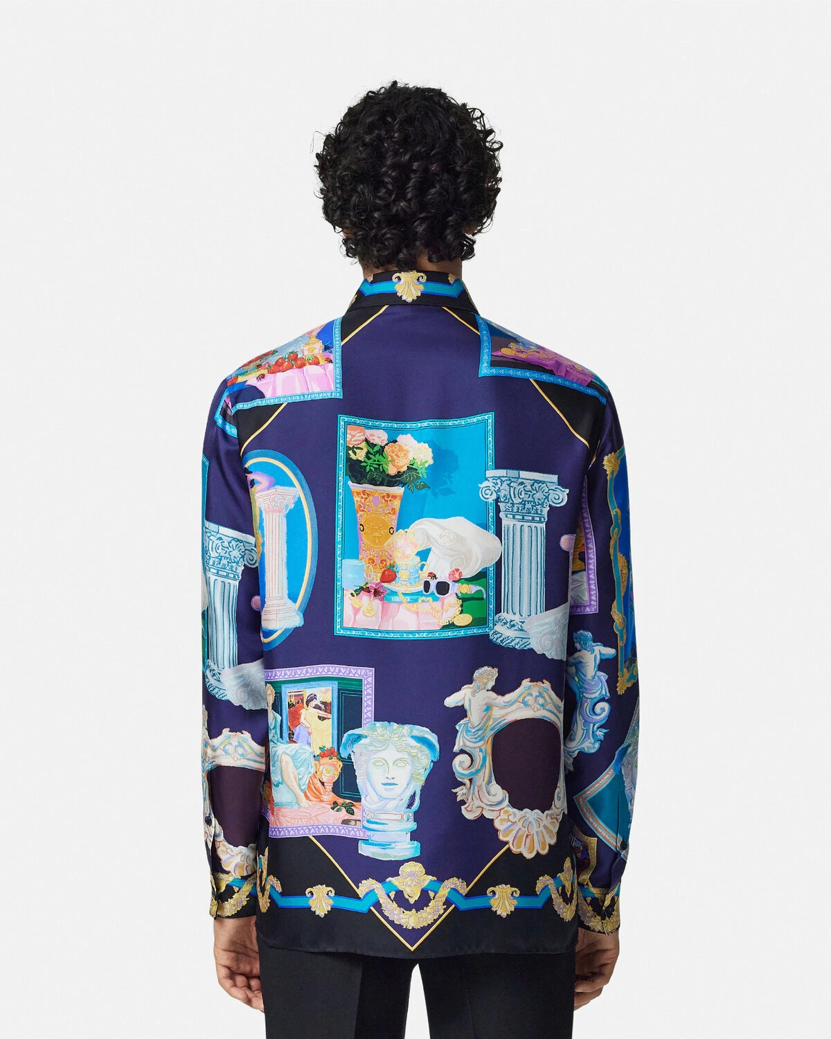 Versace Gallery Silk Shirt - 5