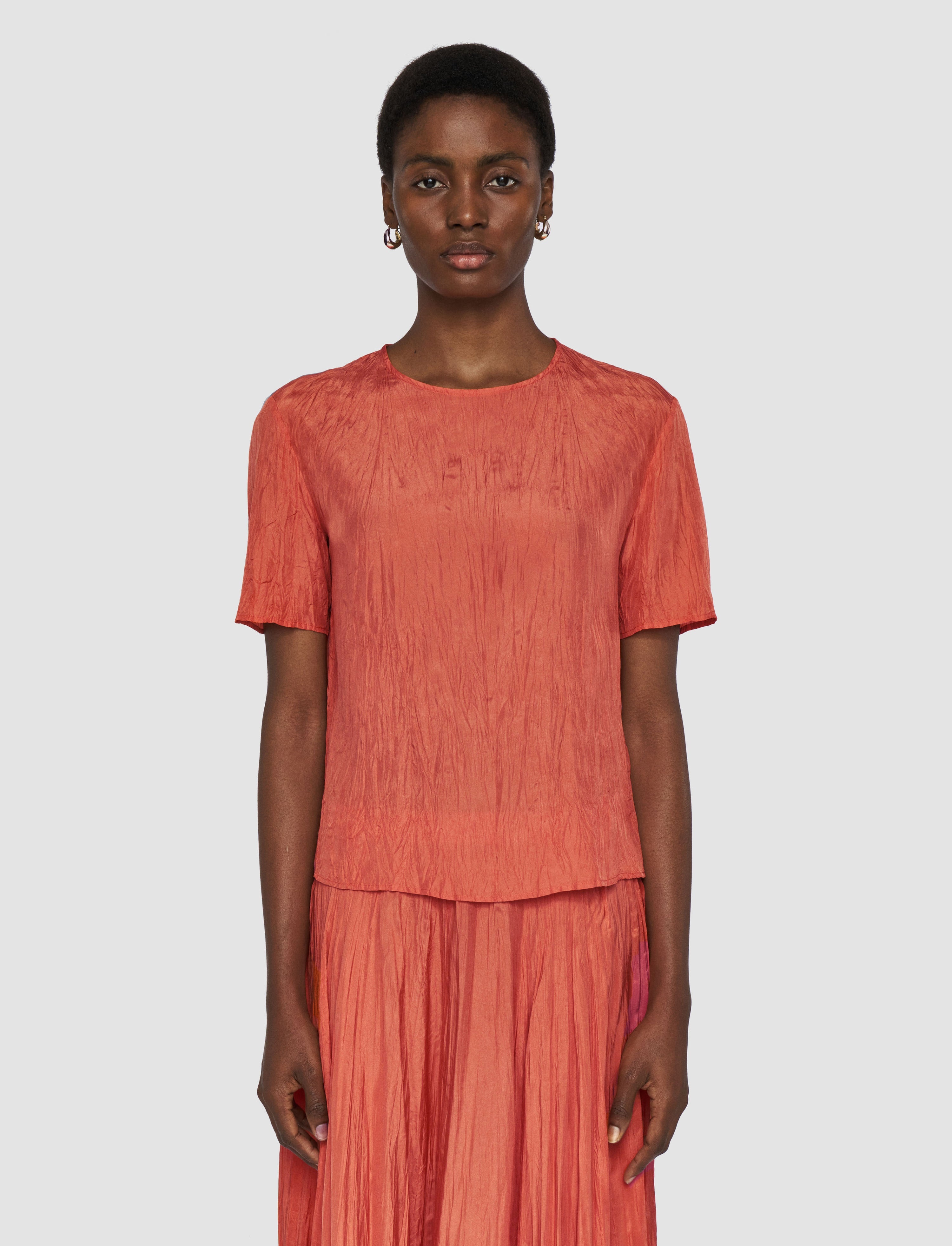 Brunet Habotai Silk Top - 3