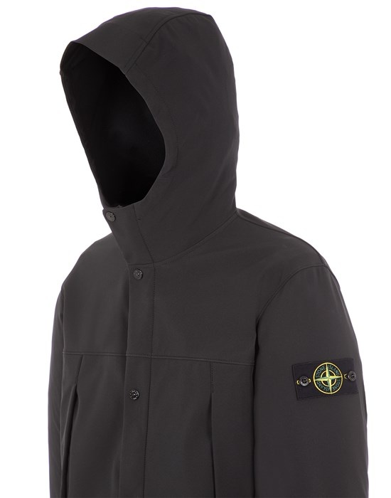 40227 LIGHT SOFT SHELL-R_e.dye® TECHNOLOGY IN RECYCLED POLYESTER BLACK - 4