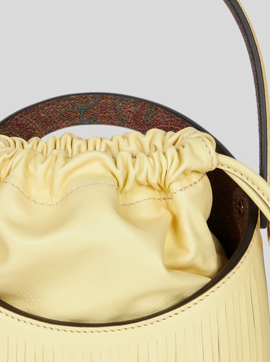 MINI SATURNO BAG WITH FRINGING - 7
