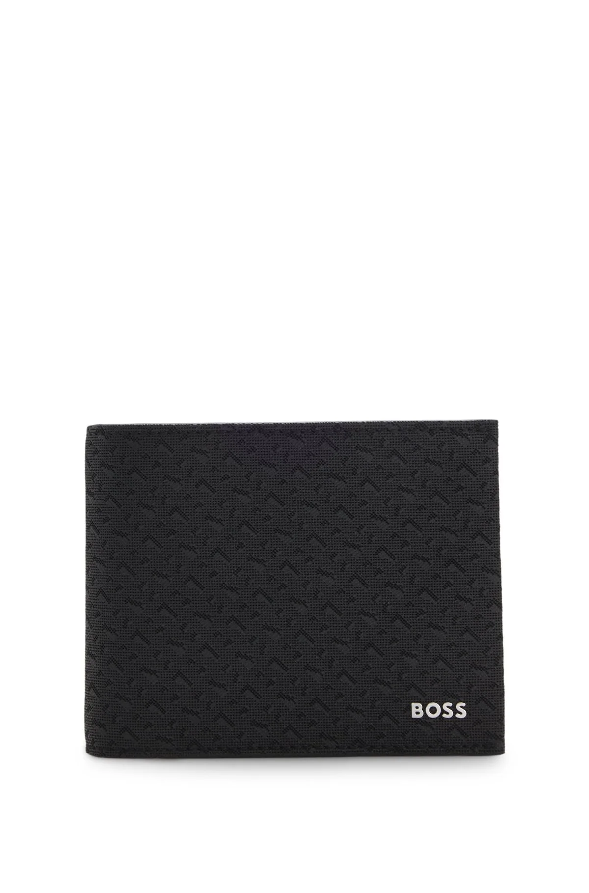 TRIFOLD WALLET WITH MONOGRAM PATTERN - 1