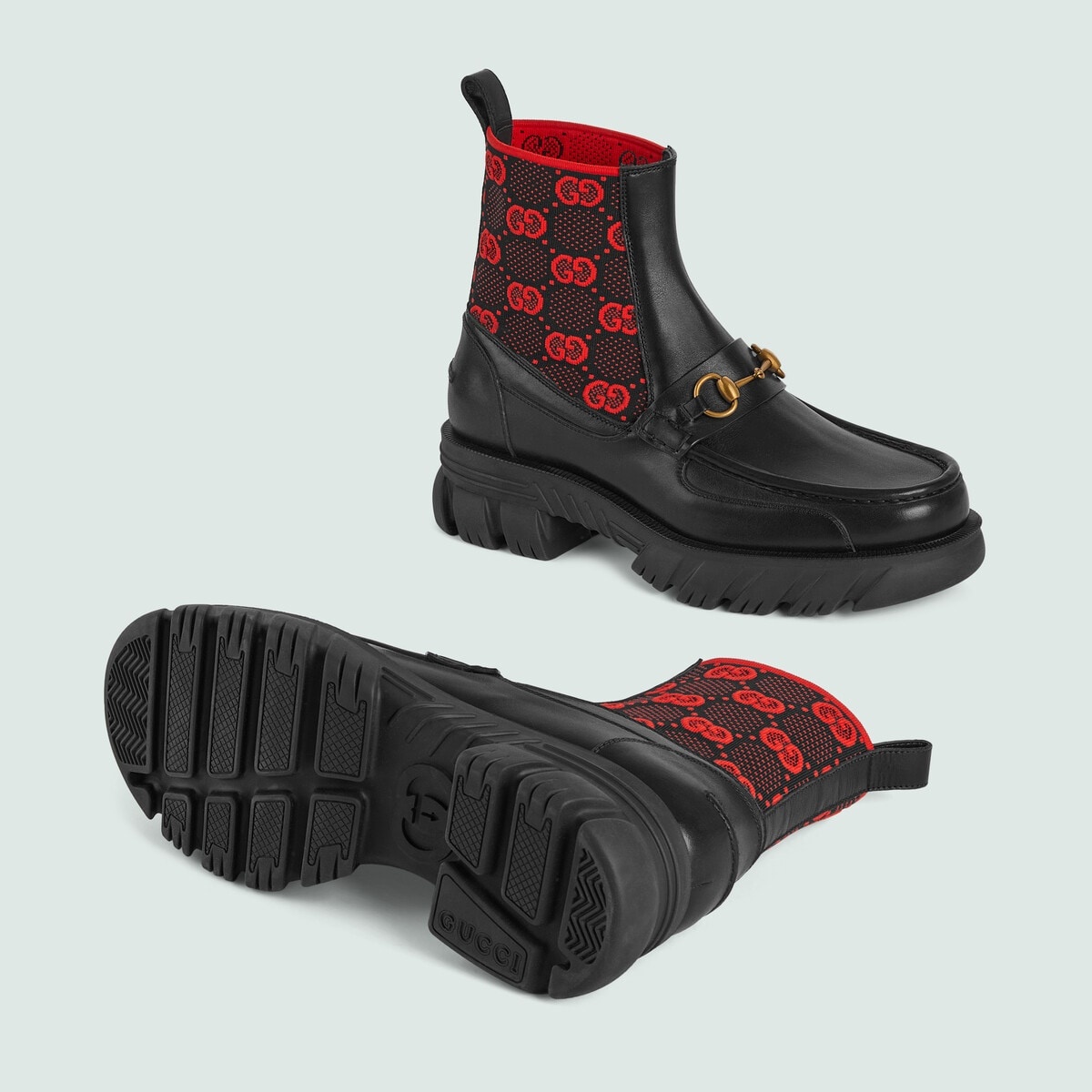 Men's GG jersey boot with Horsebit - 6