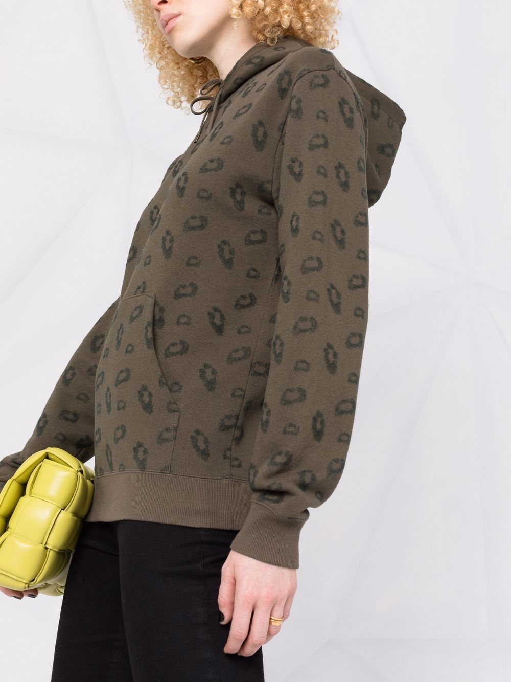 logo-print long-sleeve hoodie - 3