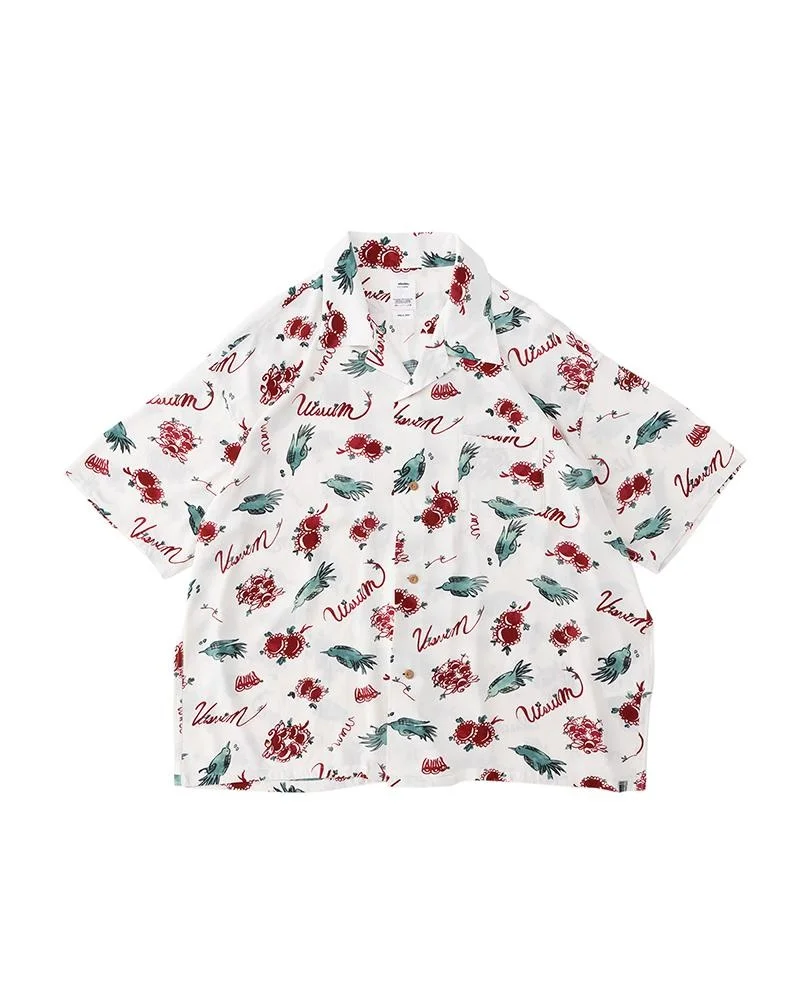 WALLIS SHIRT S/S SUNNYBIRD RED - 1