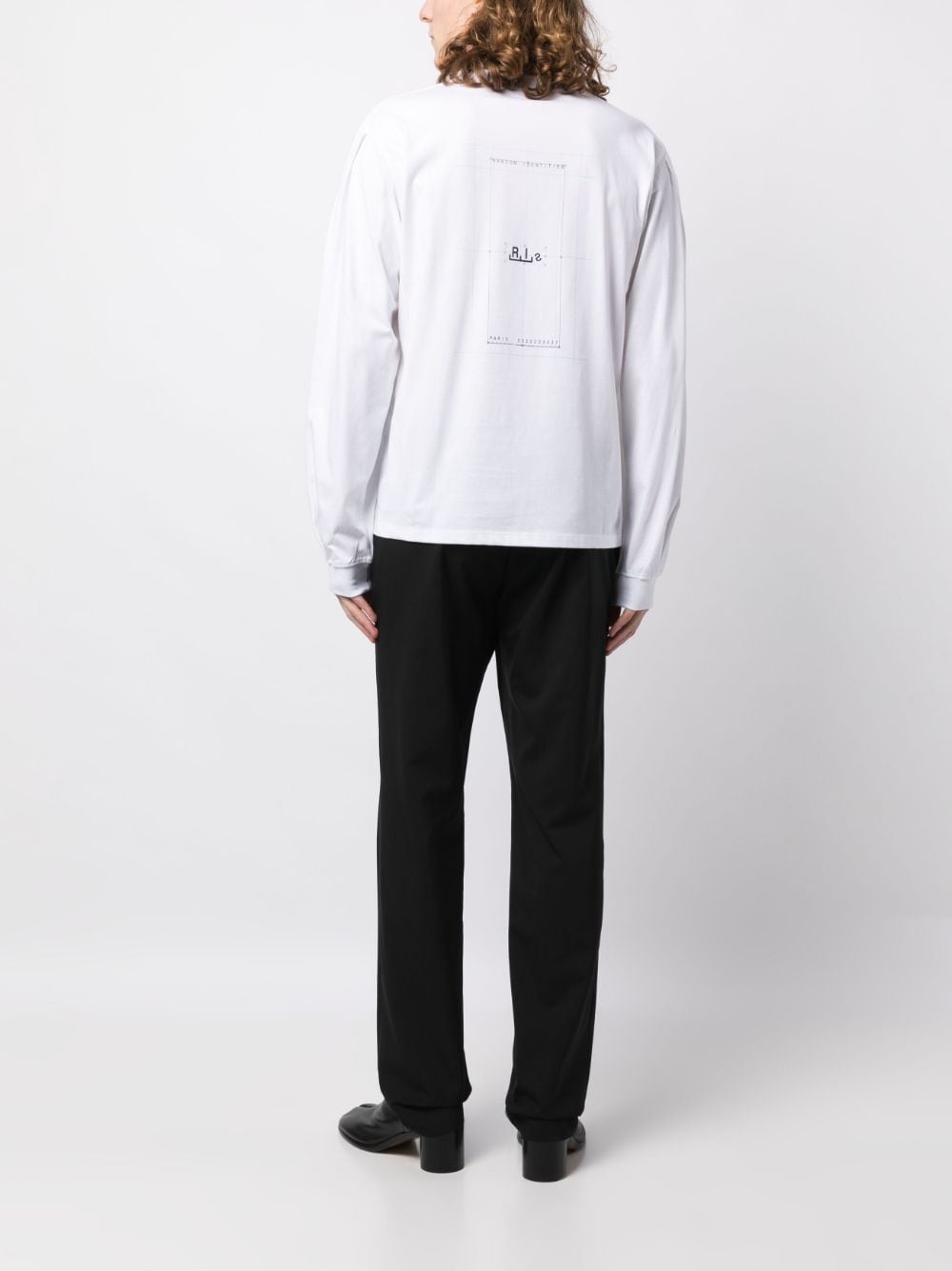 graphic-print long-sleeve T-shirt - 2