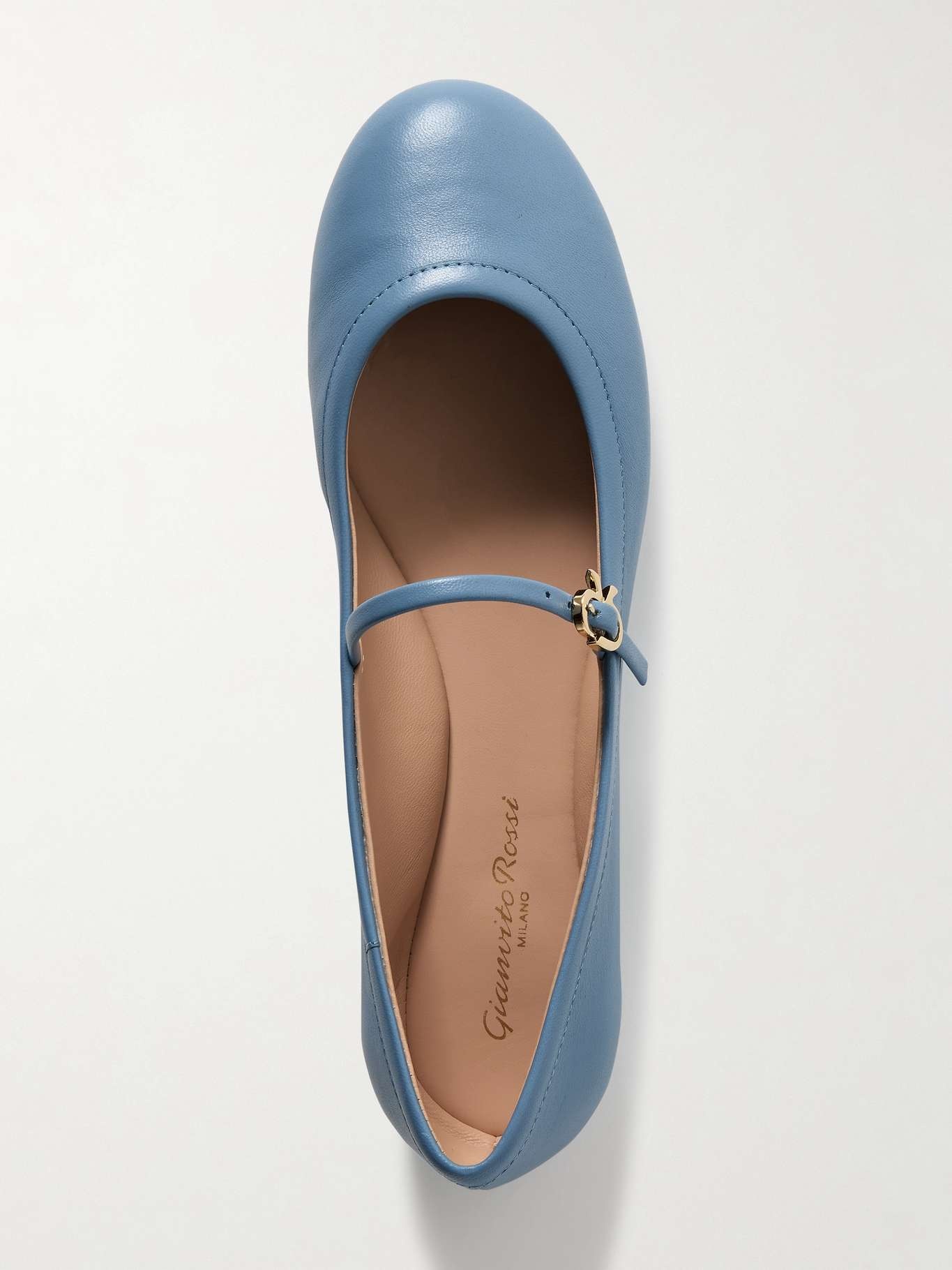 Carla leather Mary Jane ballet flats - 5