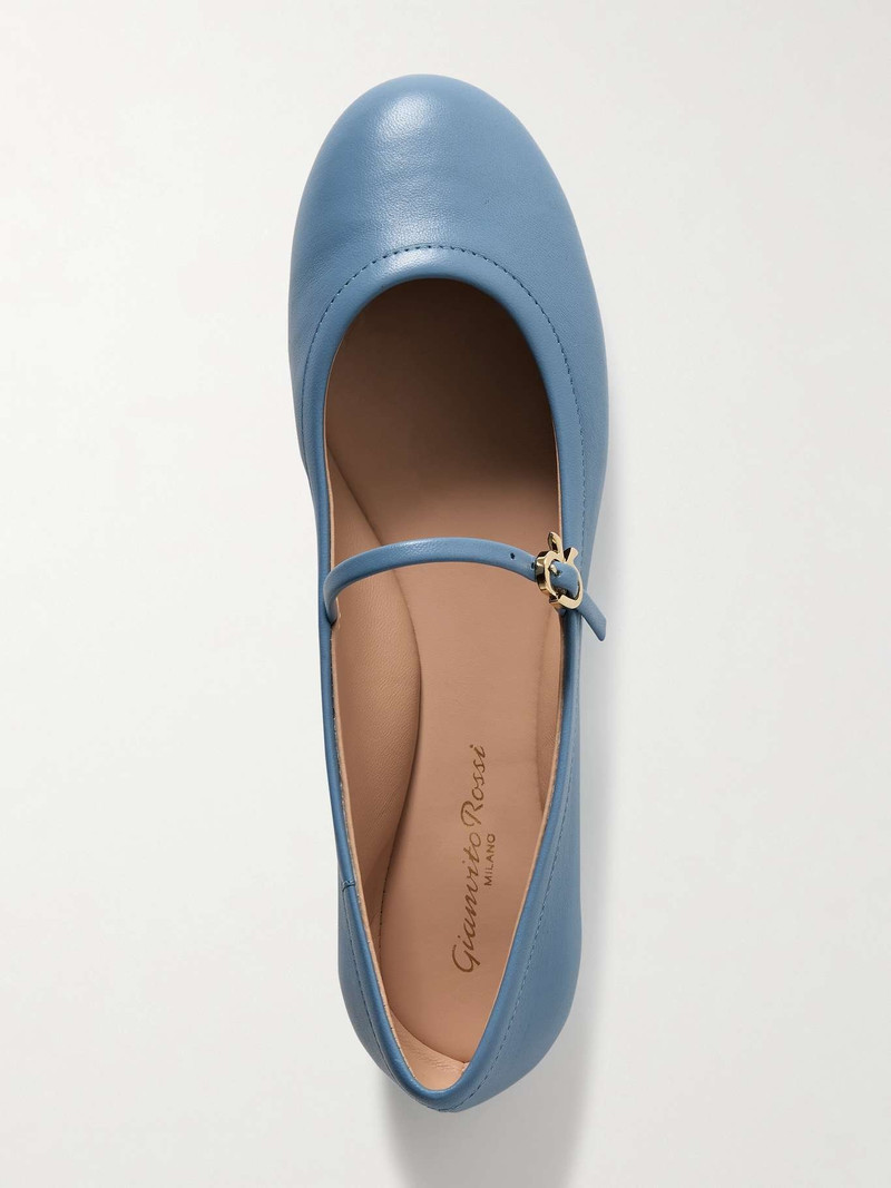 Carla leather Mary Jane ballet flats 5
