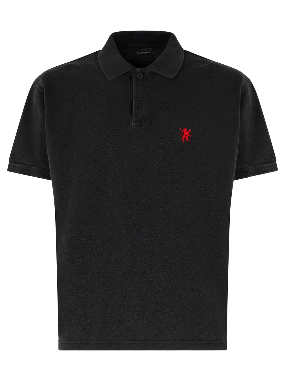 Cotton Logo Polo - 1