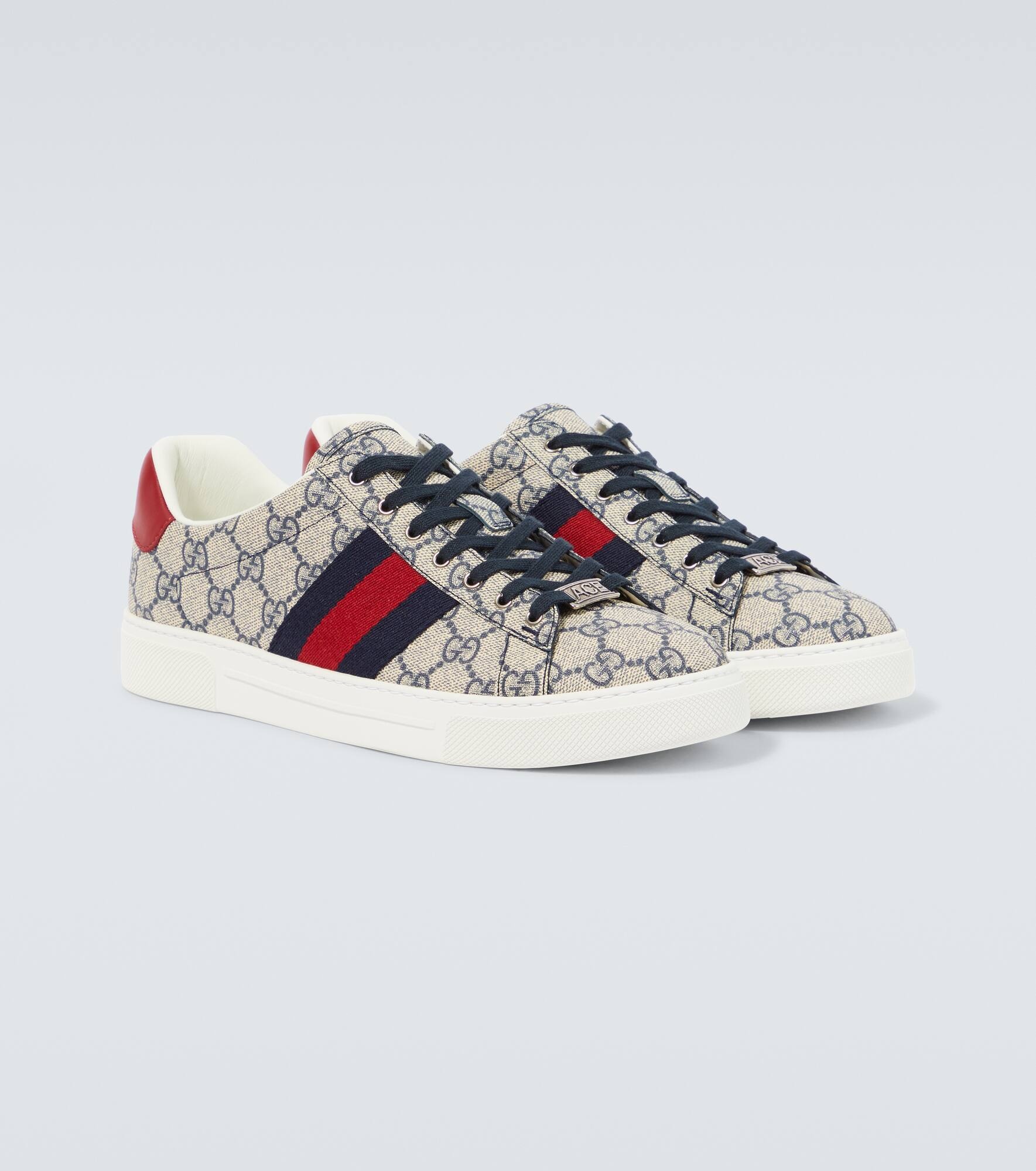 Gucci Ace canvas sneakers - 5