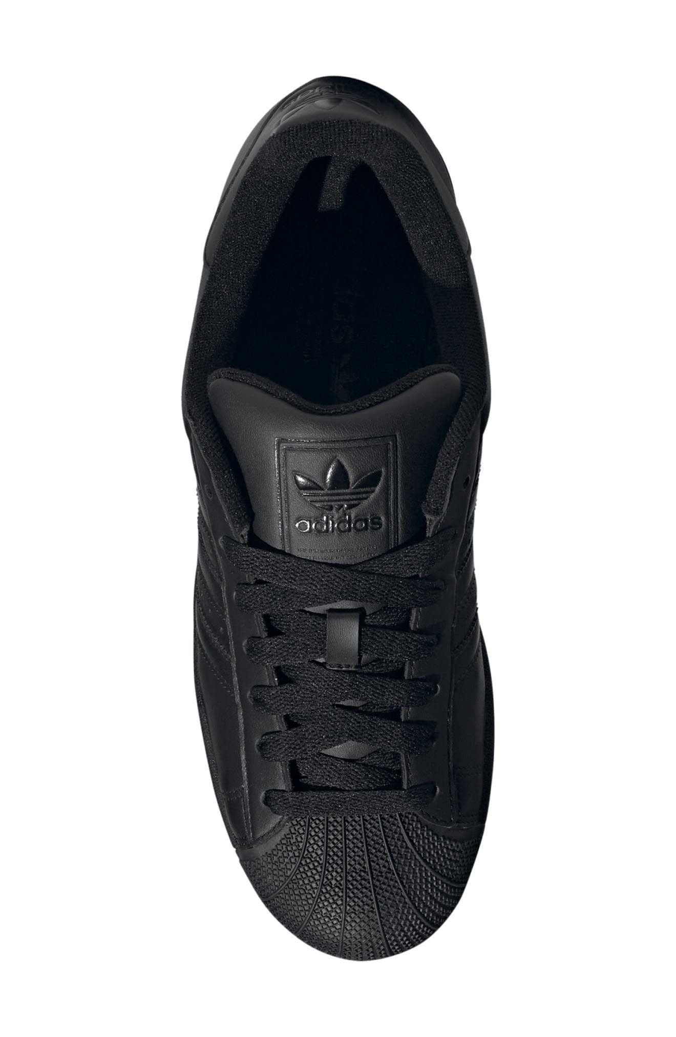 adidas Superstar Sneaker in Black/black/black at Nordstrom - 4
