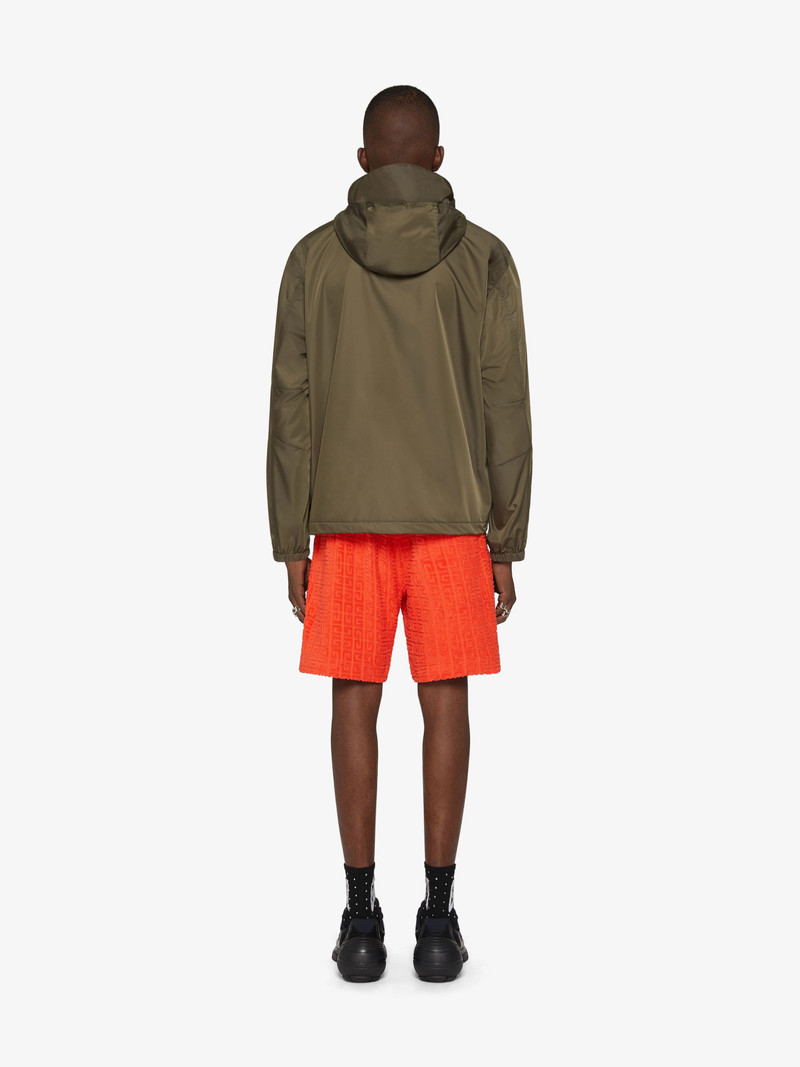 BERMUDA SHORTS IN 4G TOWELLING COTTON JACQUARD 4