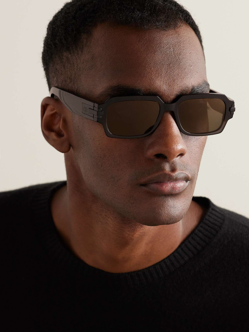 Dior DiorBlackSuit XL S1I Square-Frame Acetate Sunglasses outlook